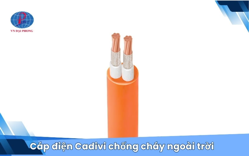 Cáp điện Cadivi chống cháy ngoài trời