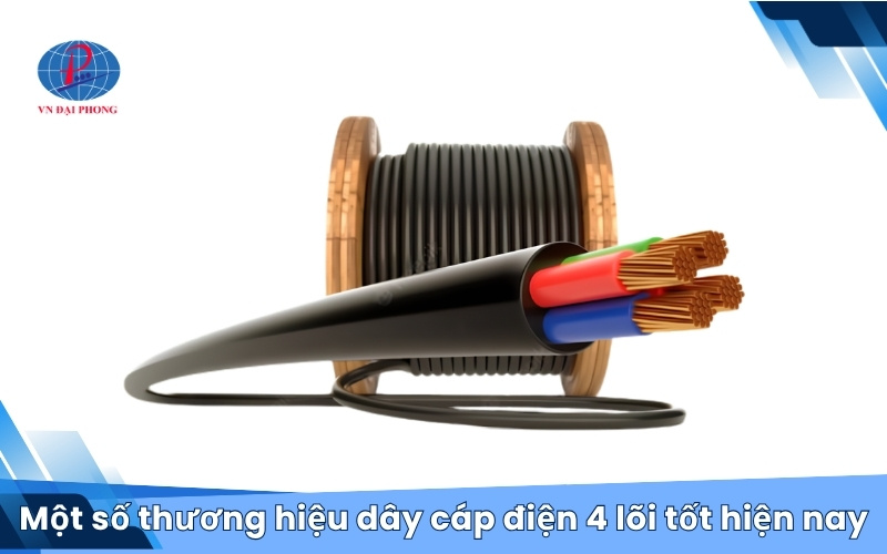 Một số thương hiệu dây cáp điện 4 lõi tốt hiện nay